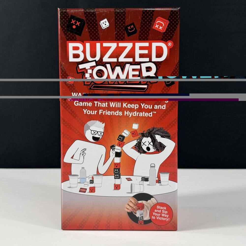 Buzzed Tower - The World's Most Constructive Drinking Games for Adults By Buzzed